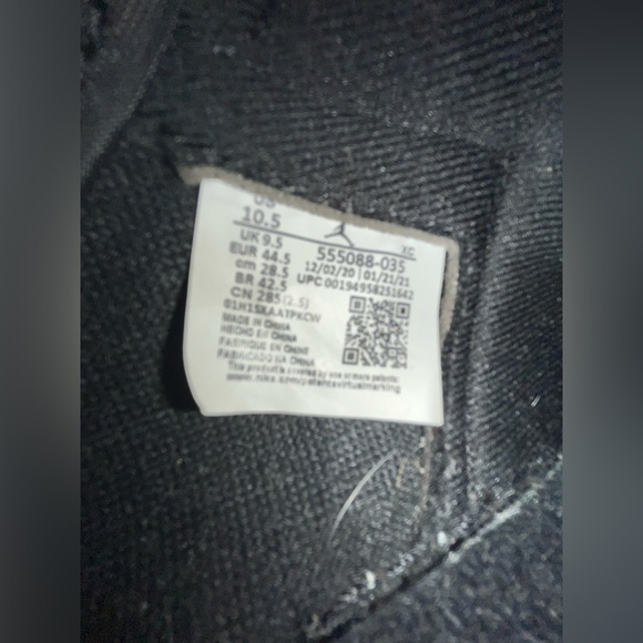 NIKE JORDAN 1 SHADOWS - Picture 9 of 9